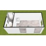Módulo contenedor habitable de 17 m2
