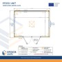 Unidad de stock 4×3 metros modelo Barcelona