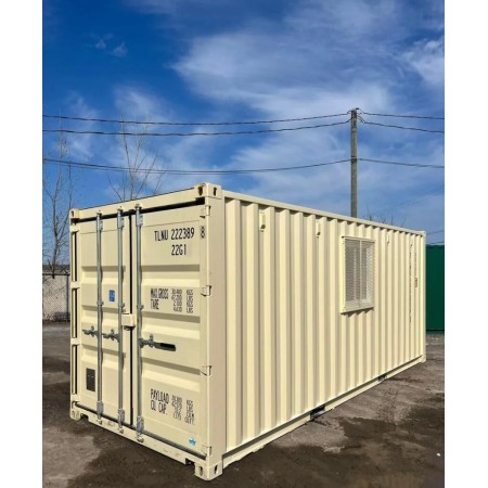 Contenedor oficina nueva obra – 20 pies aislado y equipado