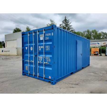 Contenedor marítimo de 20 pies con puerta lateral Nuevo