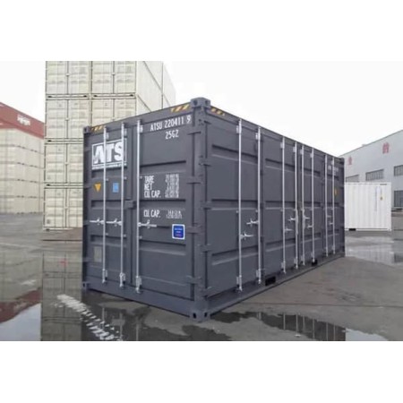 Contenedor marítimo de 20 pies con laterales abiertos HC